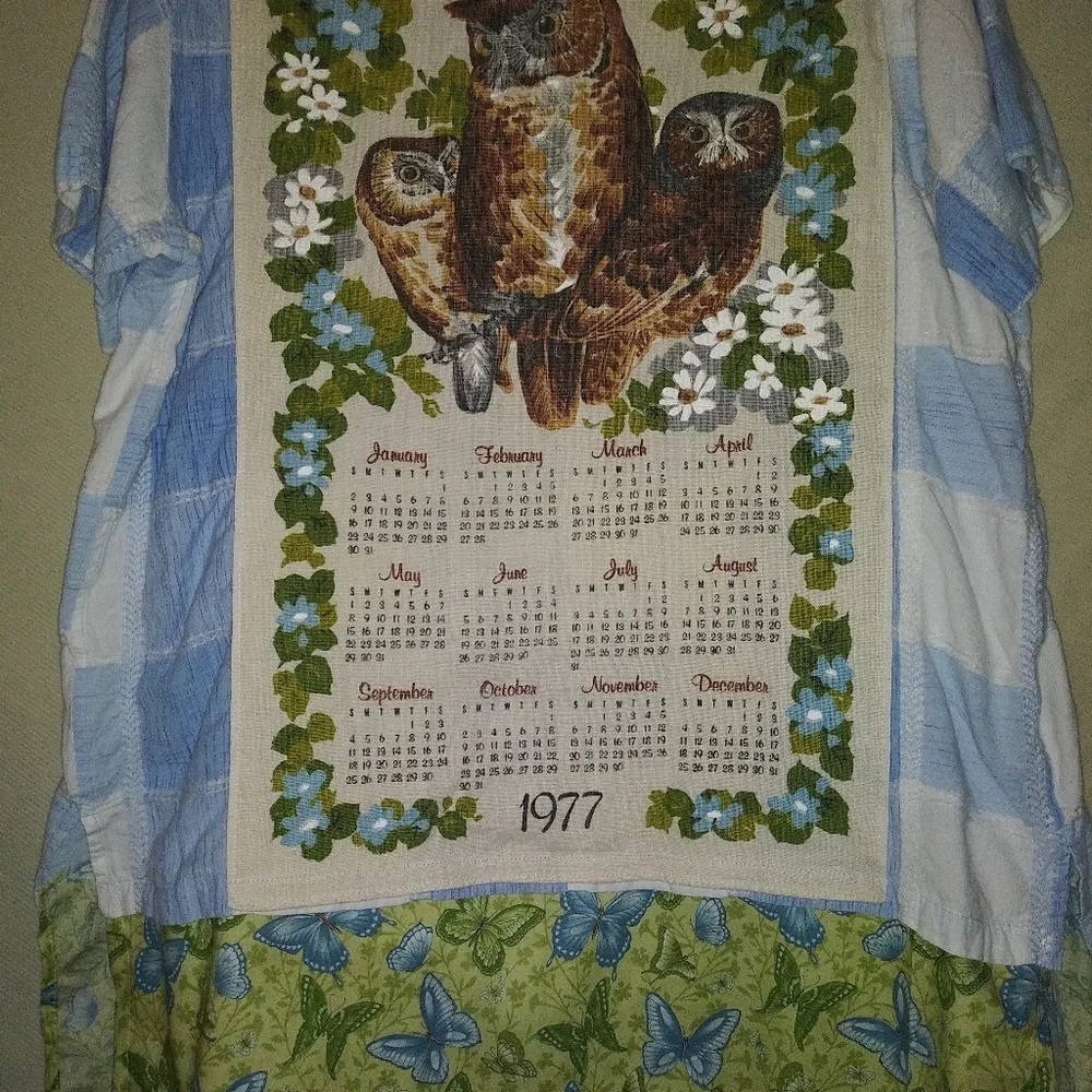 197 jeaniemade scrapwear size 2 X Tunic - Picture 1 of 3